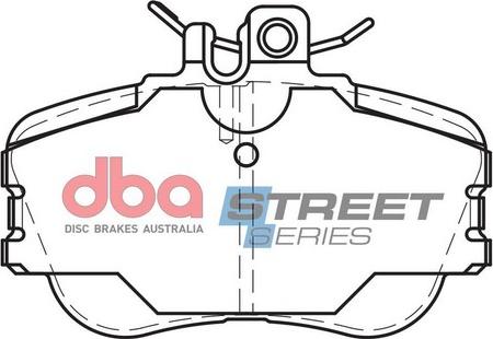 DBA Australia DB1295SS - Bremžu uzliku kompl., Disku bremzes www.autospares.lv