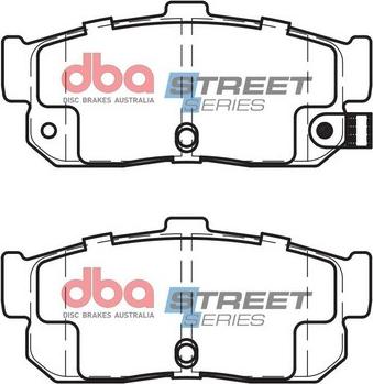 DBA Australia DB1247SS - Bremžu uzliku kompl., Disku bremzes www.autospares.lv