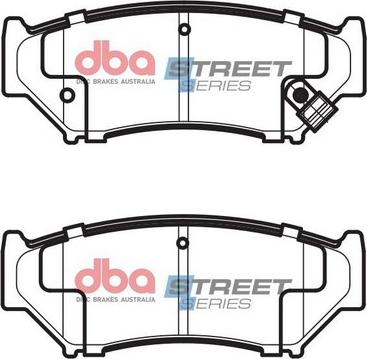 DBA Australia DB1266SS - Bremžu uzliku kompl., Disku bremzes www.autospares.lv