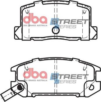 DBA Australia DB1260SS - Bremžu uzliku kompl., Disku bremzes www.autospares.lv