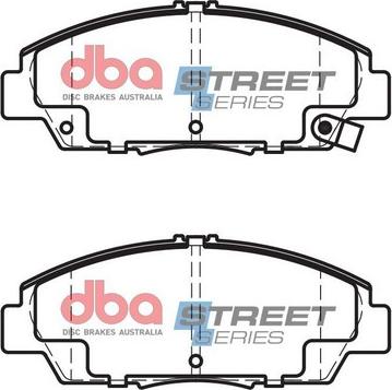 DBA Australia DB1268SS - Тормозные колодки, дисковые, комплект www.autospares.lv