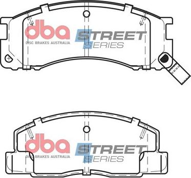 DBA Australia DB1215SS - Bremžu uzliku kompl., Disku bremzes www.autospares.lv