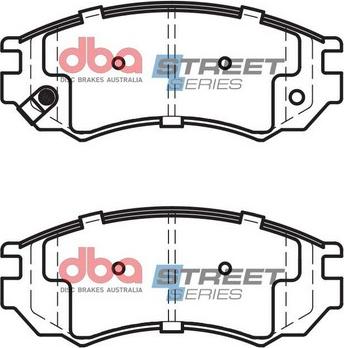 DBA Australia DB1281SS - Bremžu uzliku kompl., Disku bremzes www.autospares.lv