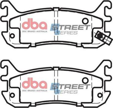 DBA Australia DB1283SS - Bremžu uzliku kompl., Disku bremzes www.autospares.lv