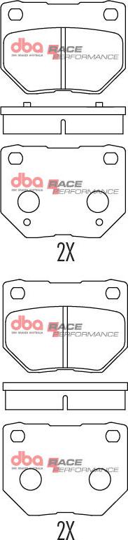 DBA Australia DB1220RP - Bremžu uzliku kompl., Disku bremzes www.autospares.lv