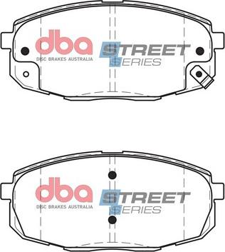 DBA Australia DB1754SS - Bremžu uzliku kompl., Disku bremzes www.autospares.lv