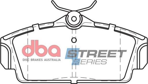 DBA Australia DB1761SS - Bremžu uzliku kompl., Disku bremzes www.autospares.lv