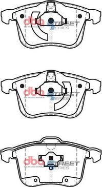 DBA Australia DB1762SS - Bremžu uzliku kompl., Disku bremzes www.autospares.lv