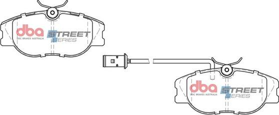 DBA Australia DB1704SS - Bremžu uzliku kompl., Disku bremzes www.autospares.lv