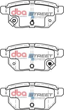 DBA Australia DB1786SS - Bremžu uzliku kompl., Disku bremzes www.autospares.lv