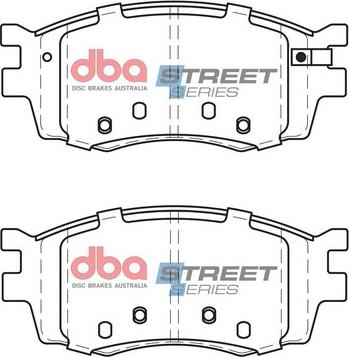 DBA Australia DB1787SS - Bremžu uzliku kompl., Disku bremzes www.autospares.lv