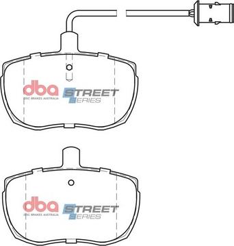 DBA Australia DB885SS - Bremžu uzliku kompl., Disku bremzes www.autospares.lv