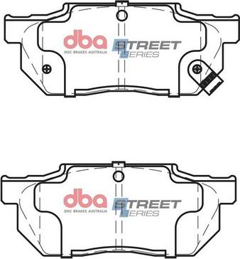 DBA Australia DB300SS - Bremžu uzliku kompl., Disku bremzes www.autospares.lv