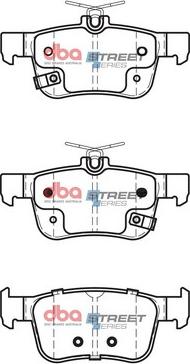 DBA Australia DB2429SS - Bremžu uzliku kompl., Disku bremzes www.autospares.lv