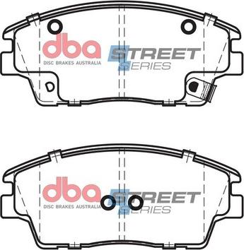 DBA Australia DB2424SS - Bremžu uzliku kompl., Disku bremzes www.autospares.lv