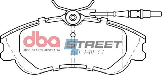 DBA Australia DB2015SS - Bremžu uzliku kompl., Disku bremzes www.autospares.lv