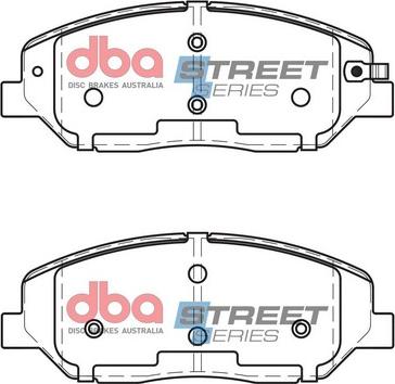 DBA Australia DB2034SS - Bremžu uzliku kompl., Disku bremzes www.autospares.lv