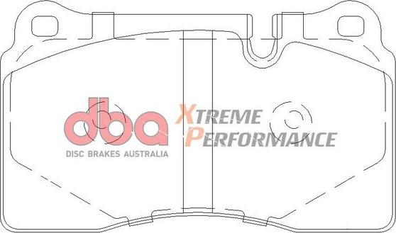 DBA Australia DB2073XP - Augstas veiktspējas bremžu uzliku komplekts www.autospares.lv