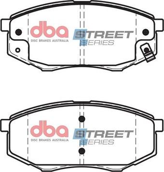 DBA Australia DB2072SS - Bremžu uzliku kompl., Disku bremzes www.autospares.lv