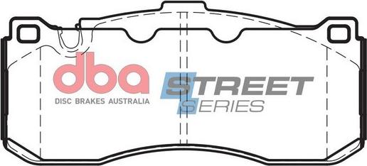 DBA Australia DB2195SS - Bremžu uzliku kompl., Disku bremzes www.autospares.lv