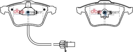 DBA Australia DB2198SS - Bremžu uzliku kompl., Disku bremzes www.autospares.lv