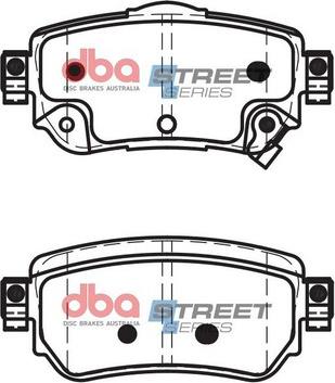 DBA Australia DB2357SS - Bremžu uzliku kompl., Disku bremzes www.autospares.lv