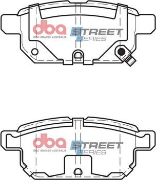 DBA Australia DB2364SS - Bremžu uzliku kompl., Disku bremzes www.autospares.lv