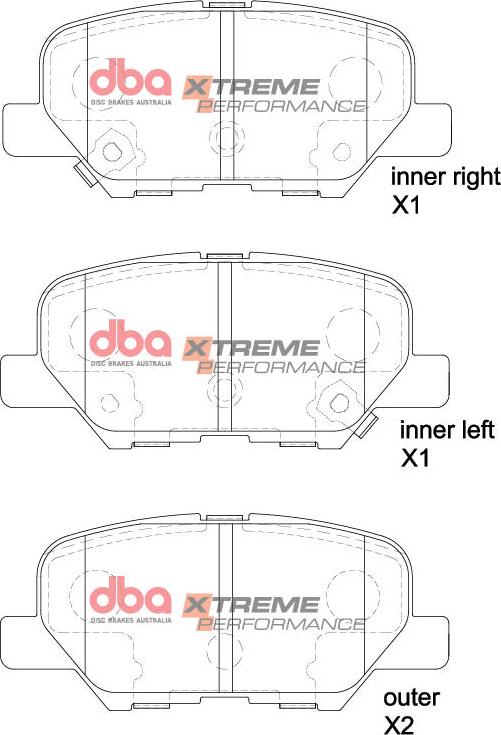 DBA Australia DB2294XP - Bremžu uzliku kompl., Disku bremzes www.autospares.lv