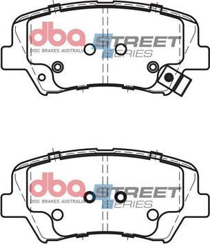 DBA Australia DB2240SS - Bremžu uzliku kompl., Disku bremzes www.autospares.lv