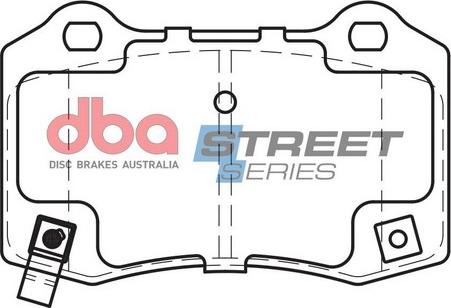 DBA Australia DB2260SSEV - Bremžu uzliku kompl., Disku bremzes www.autospares.lv