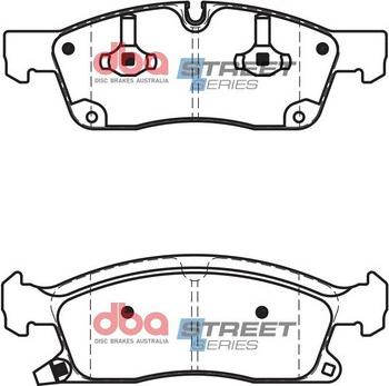 DBA Australia DB2216SS - Bremžu uzliku kompl., Disku bremzes www.autospares.lv