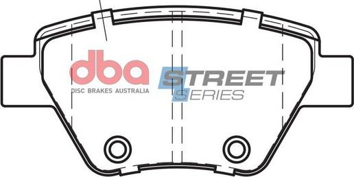 DBA Australia DB2211SS - Bremžu uzliku kompl., Disku bremzes www.autospares.lv