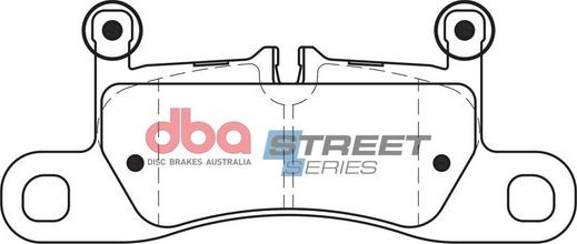 DBA Australia DB2229SS - Bremžu uzliku kompl., Disku bremzes www.autospares.lv