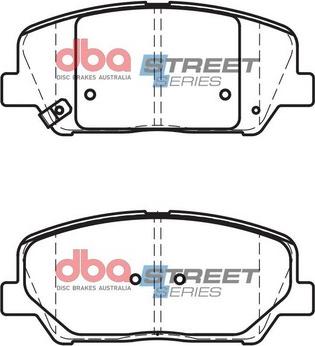 DBA Australia DB2270SS - Bremžu uzliku kompl., Disku bremzes www.autospares.lv