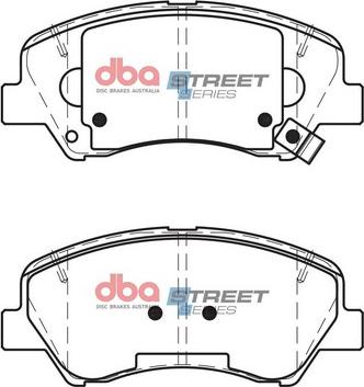 DBA Australia DB2272SS - Bremžu uzliku kompl., Disku bremzes www.autospares.lv