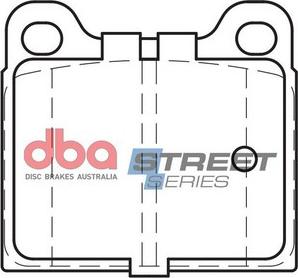 DBA Australia DB2SS - Bremžu uzliku kompl., Disku bremzes www.autospares.lv