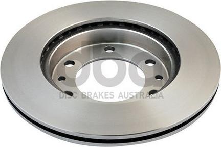 DBA Australia DBA151 - Bremžu diski www.autospares.lv