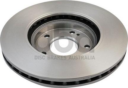 DBA Australia DBA2456 - Bremžu diski www.autospares.lv