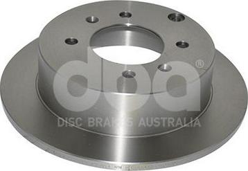 DBA Australia DBA2895 - Bremžu diski www.autospares.lv