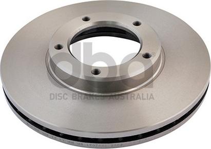 DBA Australia DBA766 - Bremžu diski www.autospares.lv