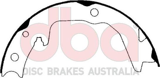 DBA Australia DBAS1770 - Bremžu loku kompl., Stāvbremze www.autospares.lv