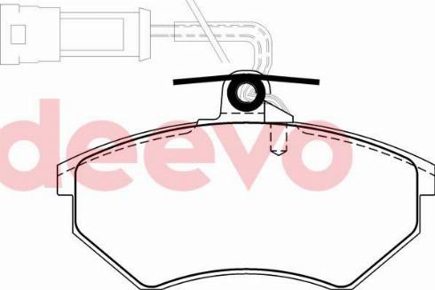 Valeo 671862 - Brake Pad Set, disc brake www.autospares.lv