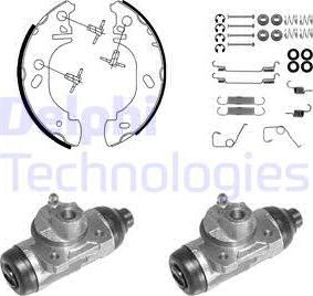 Delphi 958 - Bremžu loku komplekts autospares.lv