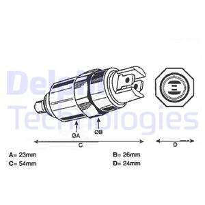 Delphi 7185-900T - Sprostmehānisms, iesmidzināšanas sistēma www.autospares.lv