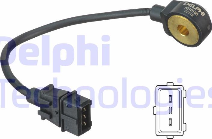 Delphi AS10185 - Detonācijas devējs www.autospares.lv