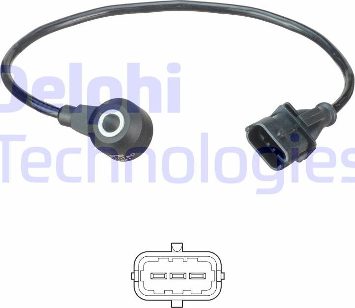 Delphi AS10180 - Detonācijas devējs www.autospares.lv