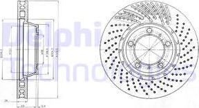 Delphi BG9094C - Bremžu diski www.autospares.lv