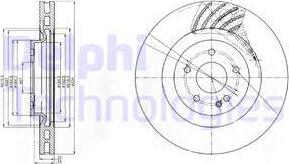 Delphi BG9059 - Bremžu diski www.autospares.lv