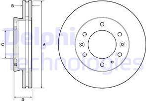 Triscan S 2355 C - Bremžu diski autospares.lv