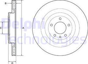 Delphi BG9126C - Bremžu diski www.autospares.lv